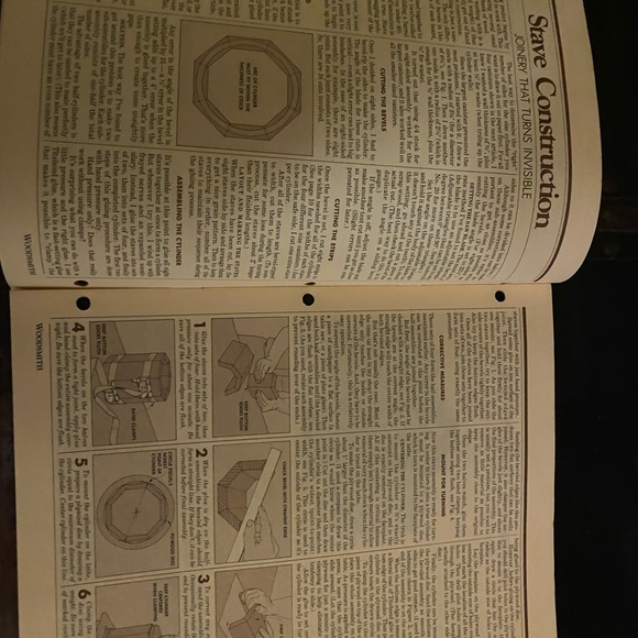 🎉5/$10🎉 Woodsmith magazine number 25 January / February 1983 oak coffee table - Picture 4 of 8